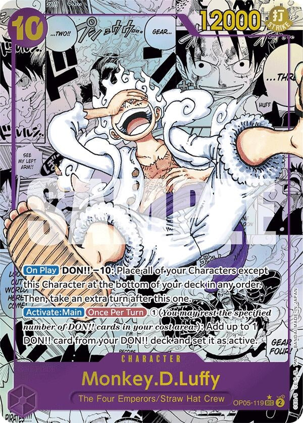 Image for Monkey.D.Luffy (OP05-119) (Manga) (OP05-119) (Premium Booster -The Best-) (PRB-01) - One Piece Card Game