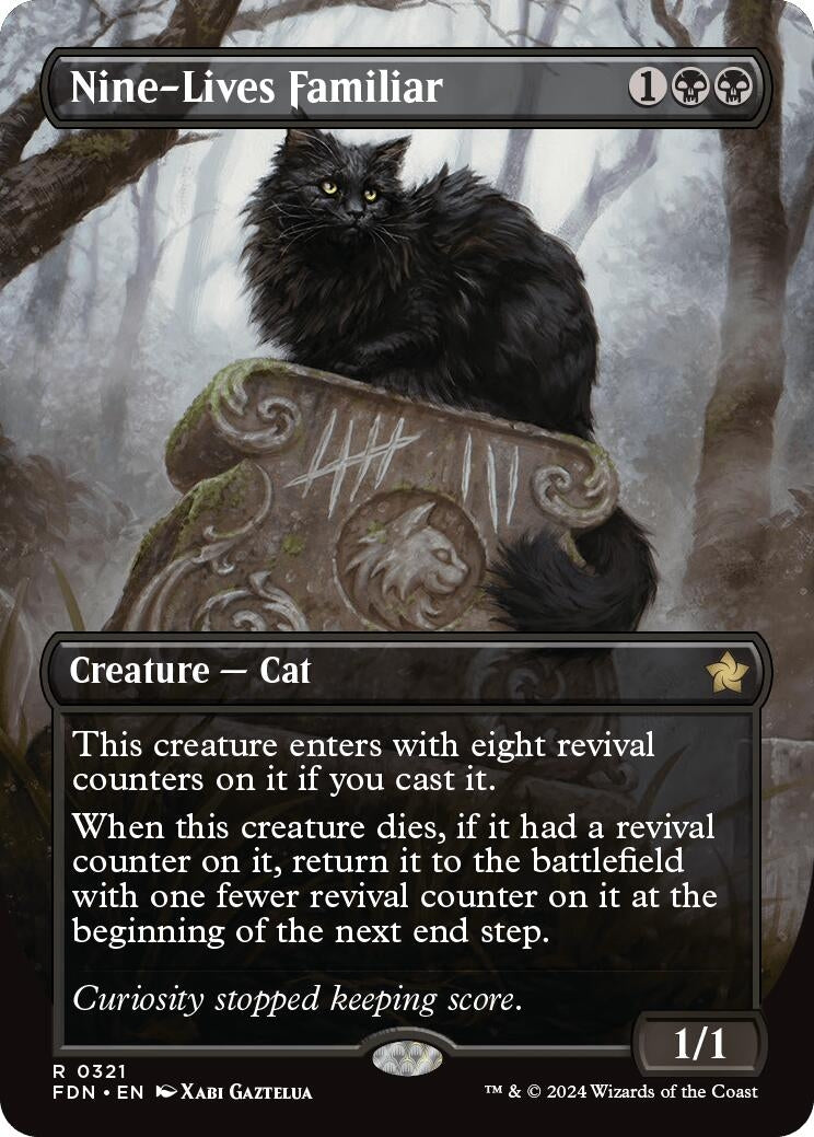 Nine-Lives Familiar (Borderless) (321) (Foundations)