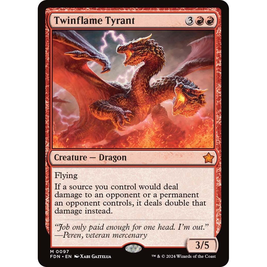 Twinflame Tyrant (97) (Foundations) - PokeBox USA