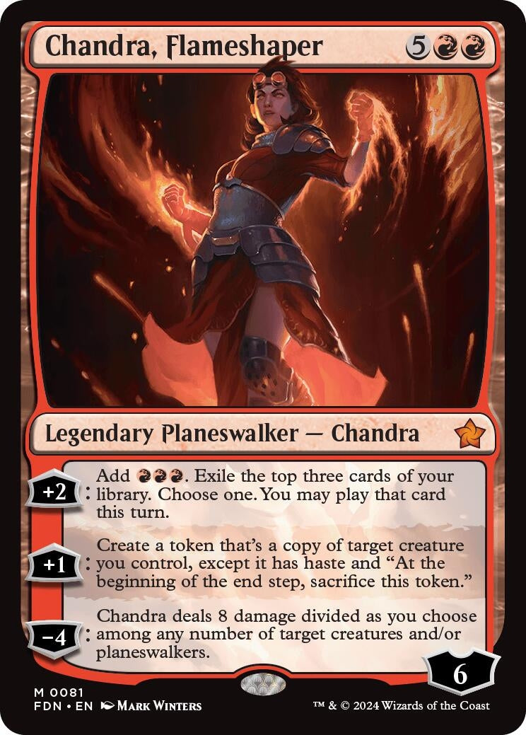 Chandra, Flameshaper (81) (Foundations)