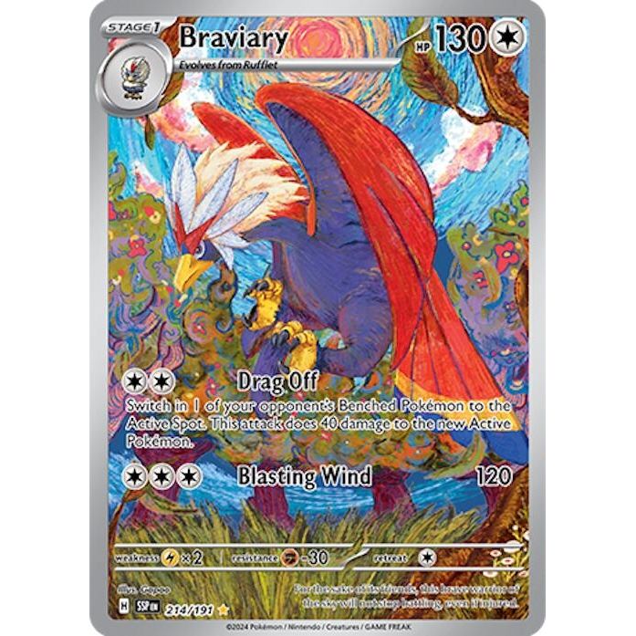 Image for Braviary (214/191) (SV08: Surging Sparks) - Pokemon