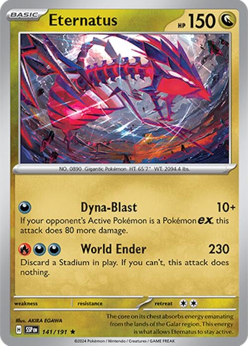 Image for Eternatus (141/191) (SV08: Surging Sparks) - Pokemon