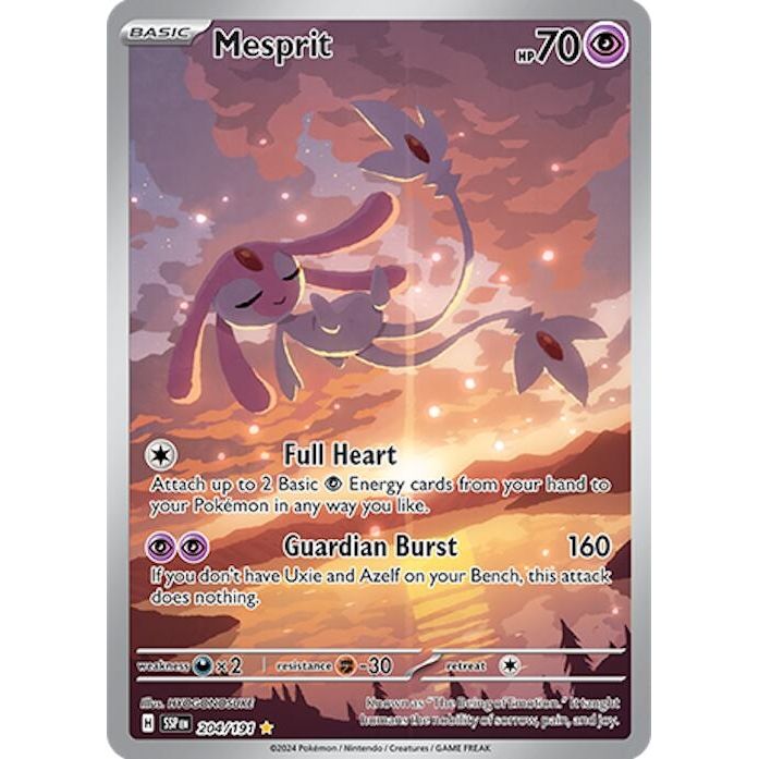 Mesprit (204/191) (SV08: Surging Sparks) - PokeBox USA