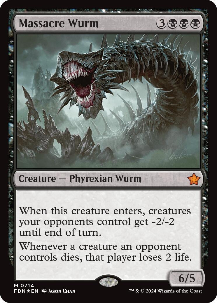 Massacre Wurm (0714) (714) (Foundations)