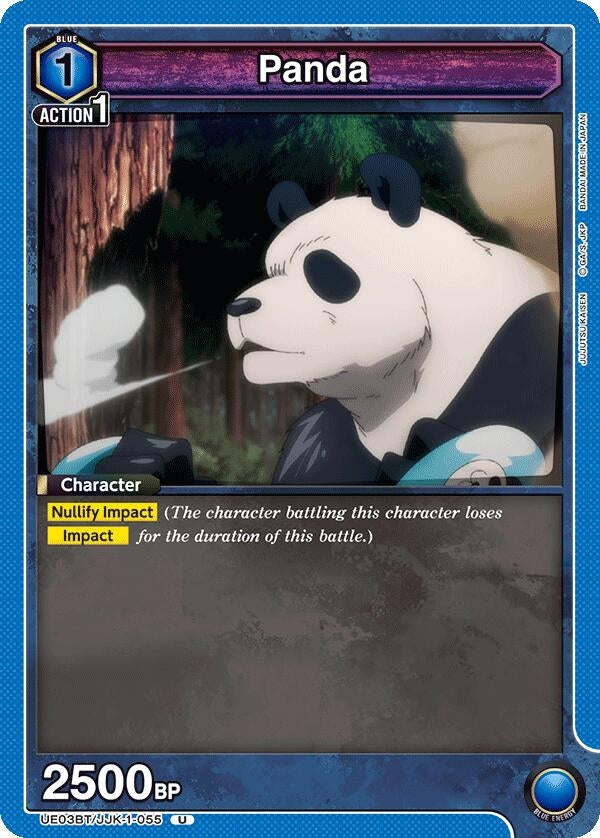 Image for Panda (055) (UE03BT/JJK-1-055) (UE03BT: Jujutsu Kaisen) (UE03BT) - Union Arena