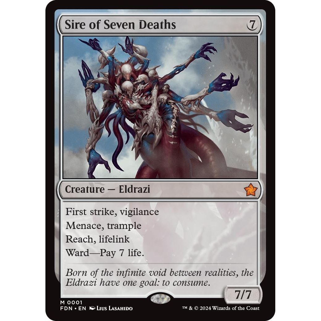 Sire of Seven Deaths (1) (Foundations) - PokeBox USA
