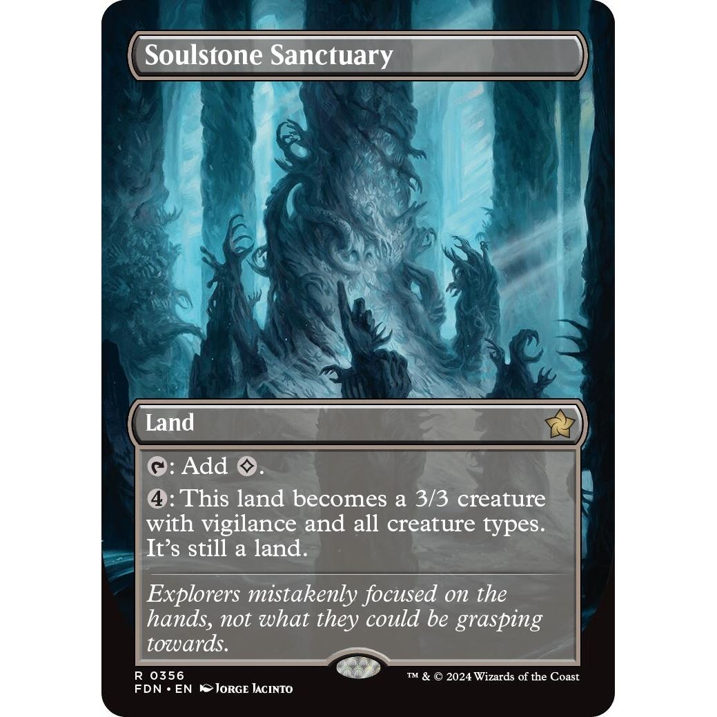 Soulstone Sanctuary (Borderless) (356) (Foundations) - PokeBox USA
