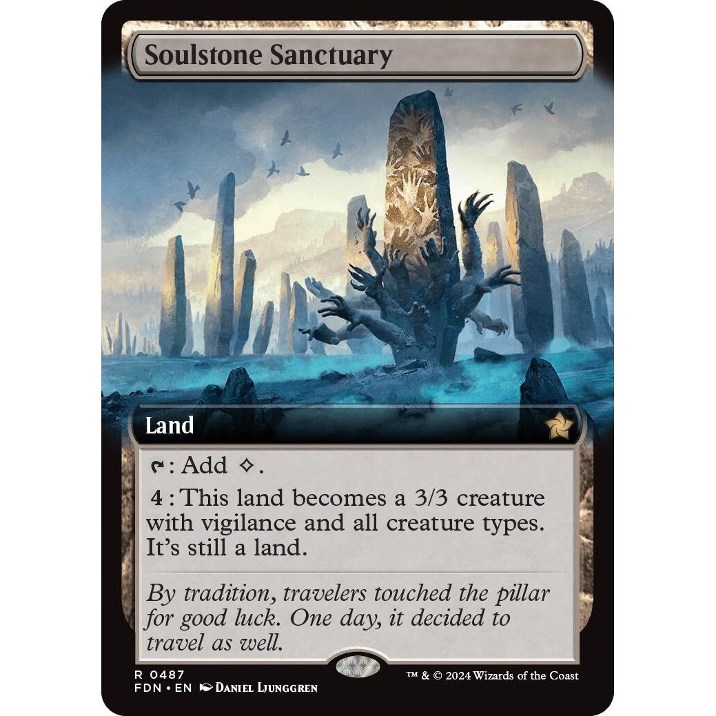 Soulstone Sanctuary (Extended Art) (487) (Foundations) - PokeBox USA