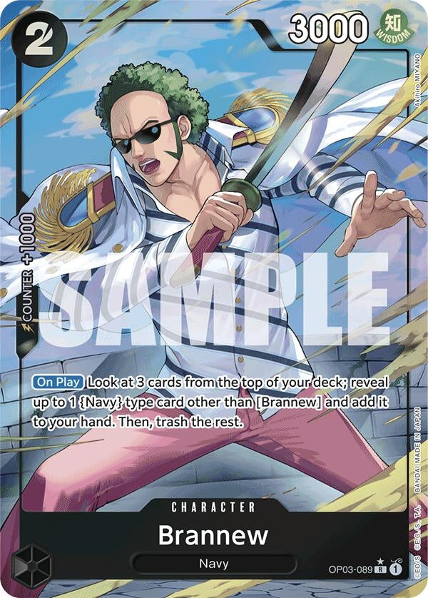 Image for Brannew (Alternate Art) (OP03-089) (Premium Booster -The Best-) (PRB-01) - One Piece Card Game