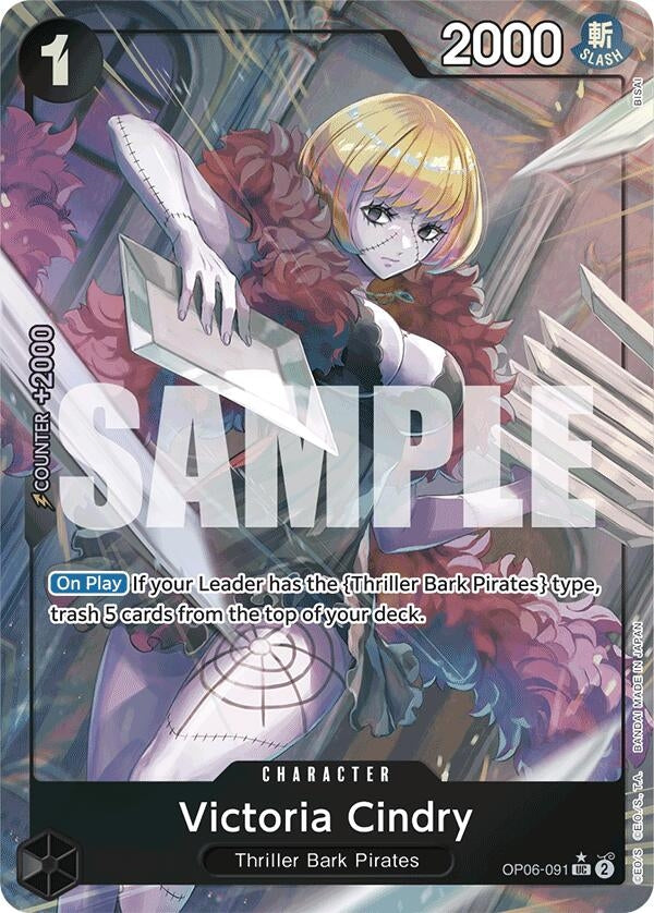 Image for Victoria Cindry (Full Art) (OP06-091) (Premium Booster -The Best-) (PRB-01) - One Piece Card Game