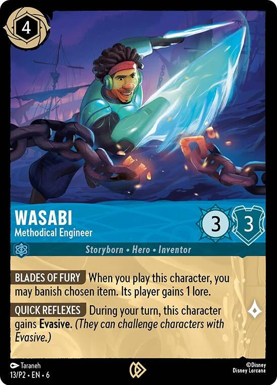 Image for Wasabi - Methodical Engineer (13) (Disney Lorcana Promo Cards) (DLPC) - Disney Lorcana