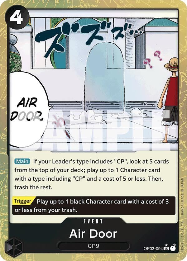 Image for Air Door (Textured Foil) (OP03-094) (Premium Booster -The Best-) (PRB-01) - One Piece Card Game