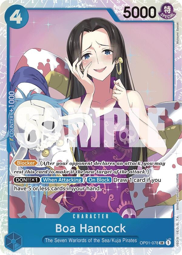 Image for Boa Hancock (OP01-078) (Reprint) (OP01-078) (Premium Booster -The Best-) (PRB-01) - One Piece Card Game