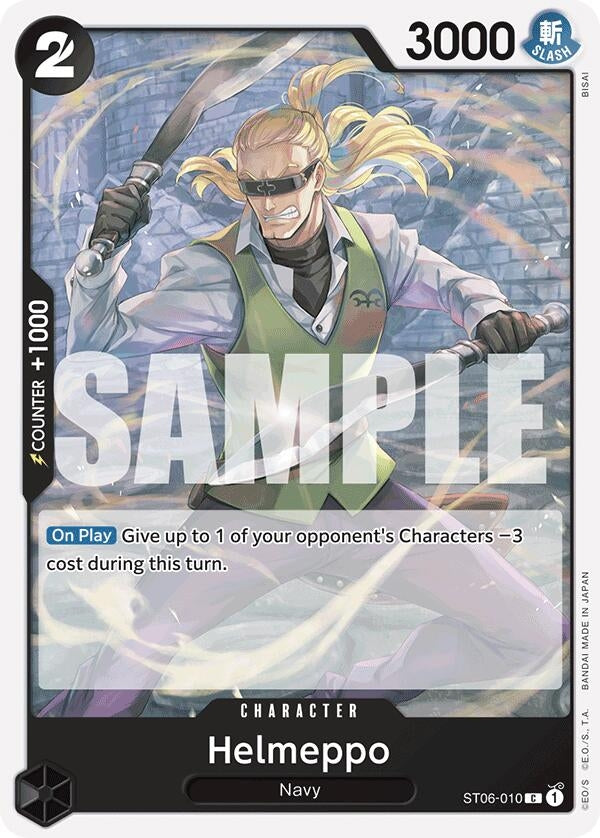 Image for Helmeppo (Reprint) (ST06-010) (Premium Booster -The Best-) (PRB-01) - One Piece Card Game