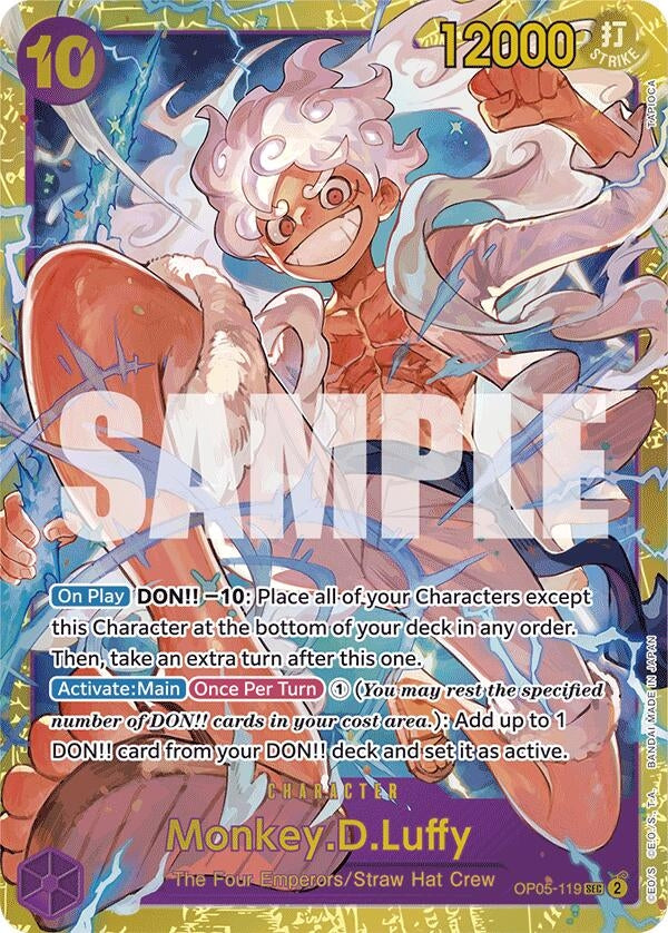 Image for Monkey.D.Luffy (OP05-119) (Reprint) (OP05-119) (Premium Booster -The Best-) (PRB-01) - One Piece Card Game