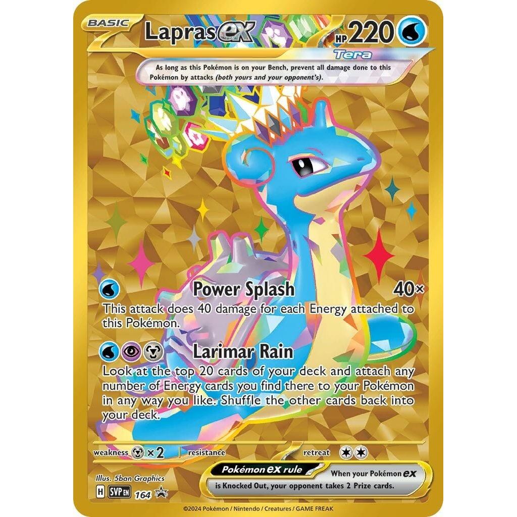 Lapras ex - 164 (164) (SV: Scarlet & Violet Promo Cards) - PokeBox USA