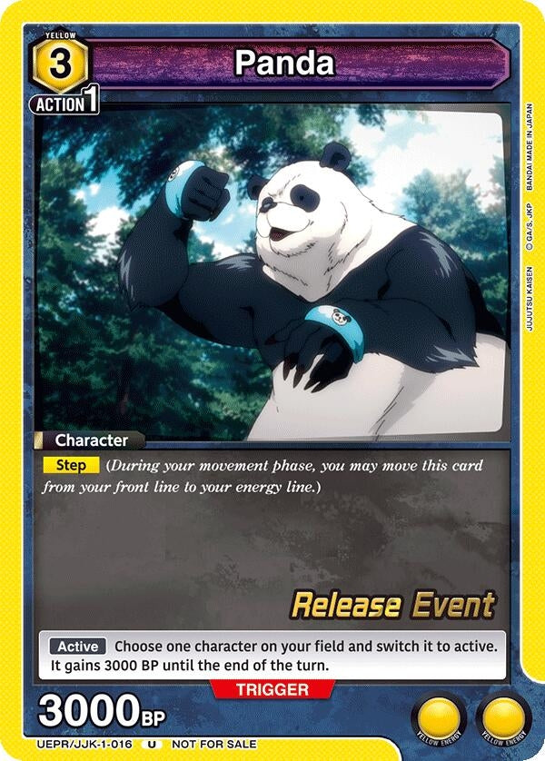 Image for Panda (016) (UEPR/JJK-1-016) (UE03BT: Jujutsu Kaisen Release Event Cards) (UE03BT_RE) - Union Arena