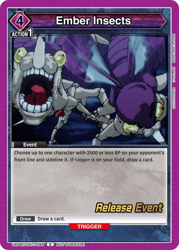 Image for Ember Insects (UEPR/JJK-1-095) (UE03BT: Jujutsu Kaisen Release Event Cards) (UE03BT_RE) - Union Arena