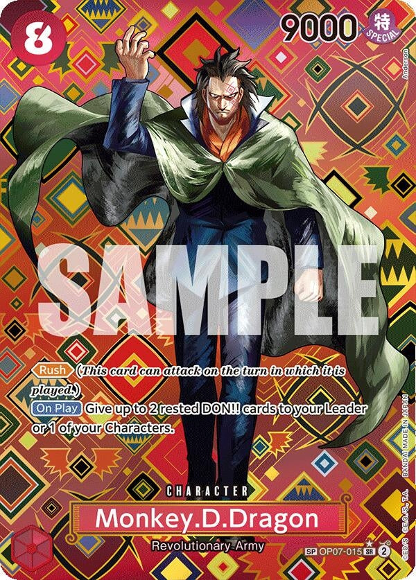 Image for Monkey.D.Dragon (SP) (OP07-015) (Emperors in the New World) (OP09) - One Piece Card Game