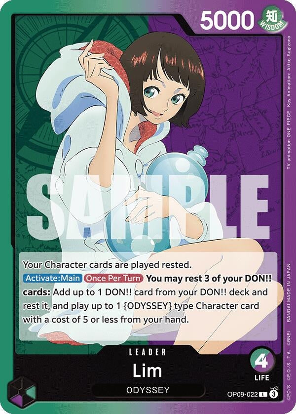 Image for Lim (022) (OP09-022) (Emperors in the New World) (OP09) - One Piece Card Game