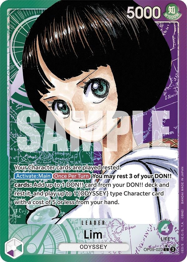 Image for Lim (022) (Parallel) (OP09-022) (Emperors in the New World) (OP09) - One Piece Card Game