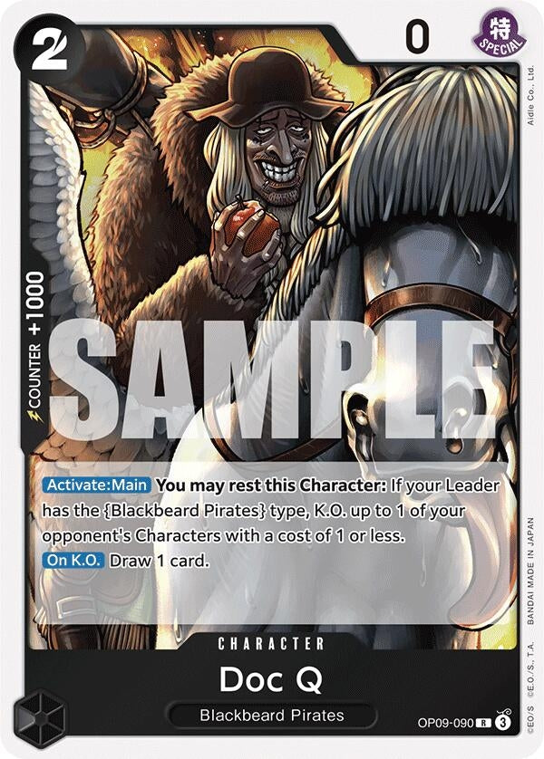 Image for Doc Q (OP09-090) (Emperors in the New World) (OP09) - One Piece Card Game