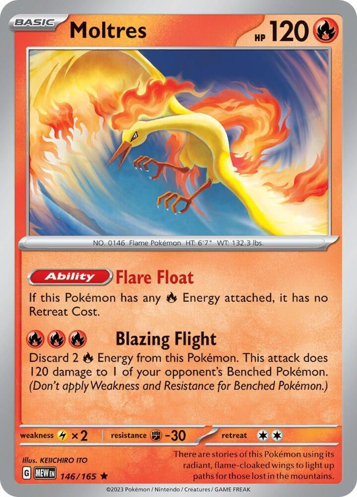 Image for Moltres (146/165) (Deck Exclusives) (PR) - Pokemon