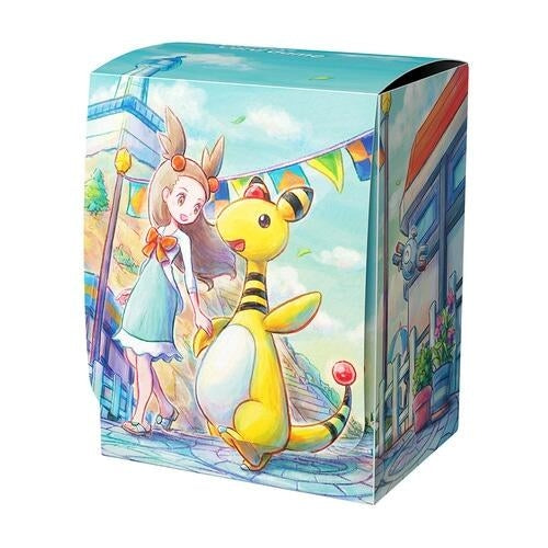 Image for Pokemon Center Japan Exclusive: Ampharos & Jasmine Deck Box - Deck Boxes