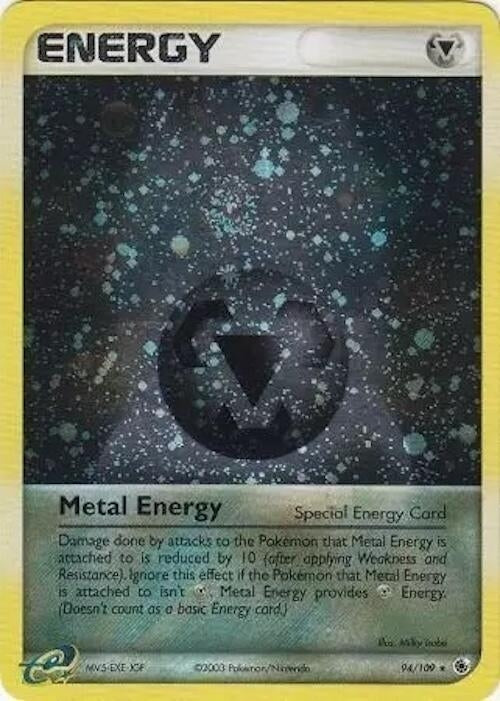 Image for Metal Energy (Special) (094/109) (League & Championship Cards) (PR) - Pokemon
