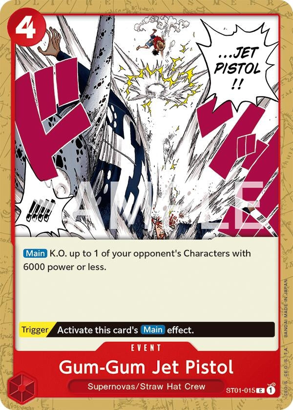 Image for Gum-Gum Jet Pistol (ST01-015) (Revision Pack Cards) (OP-RP) - One Piece Card Game