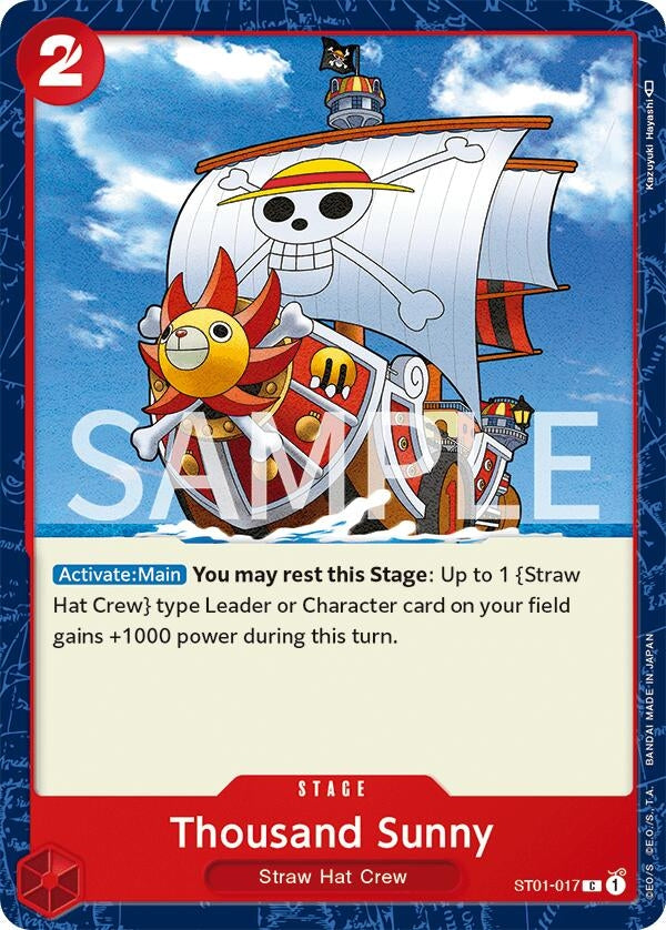 Image for Thousand Sunny (ST01-017) (Revision Pack Cards) (OP-RP) - One Piece Card Game