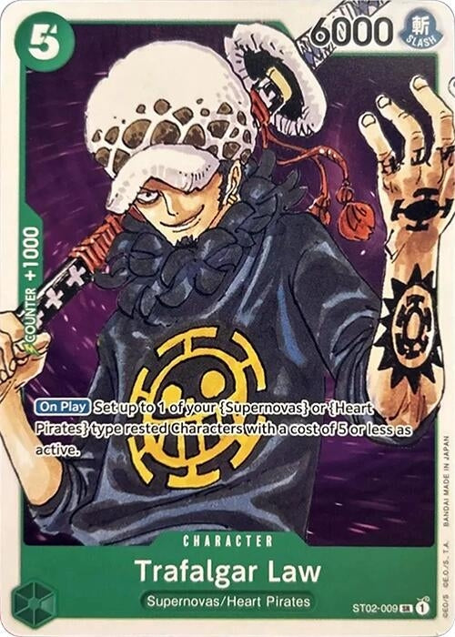 Image for Trafalgar Law (ST02-009) (Revision Pack Cards) (OP-RP) - One Piece Card Game