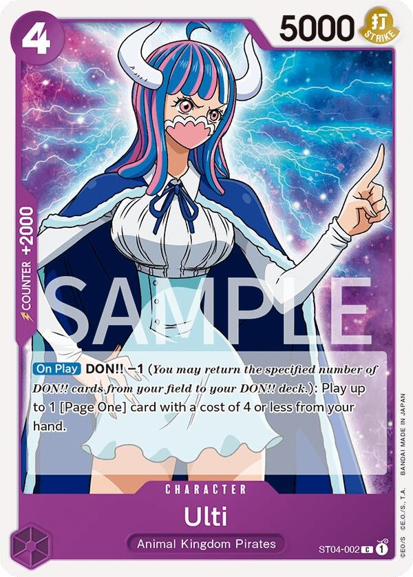 Image for Ulti (ST04-002) (Revision Pack Cards) (OP-RP) - One Piece Card Game