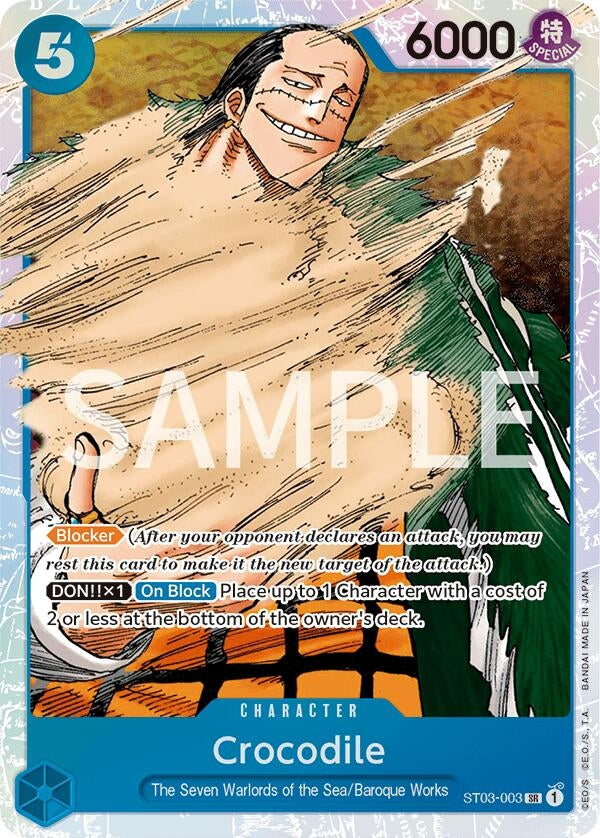 Crocodile (003) (ST03-003) (Revision Pack Cards)