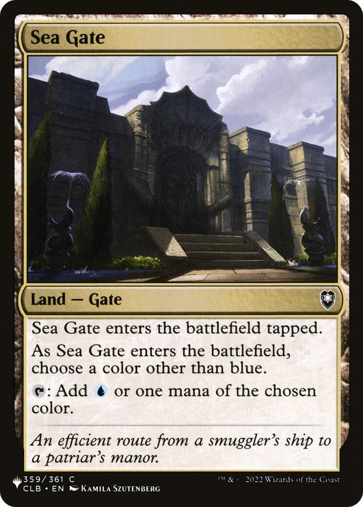 Sea Gate (359/361) (The List Reprints)