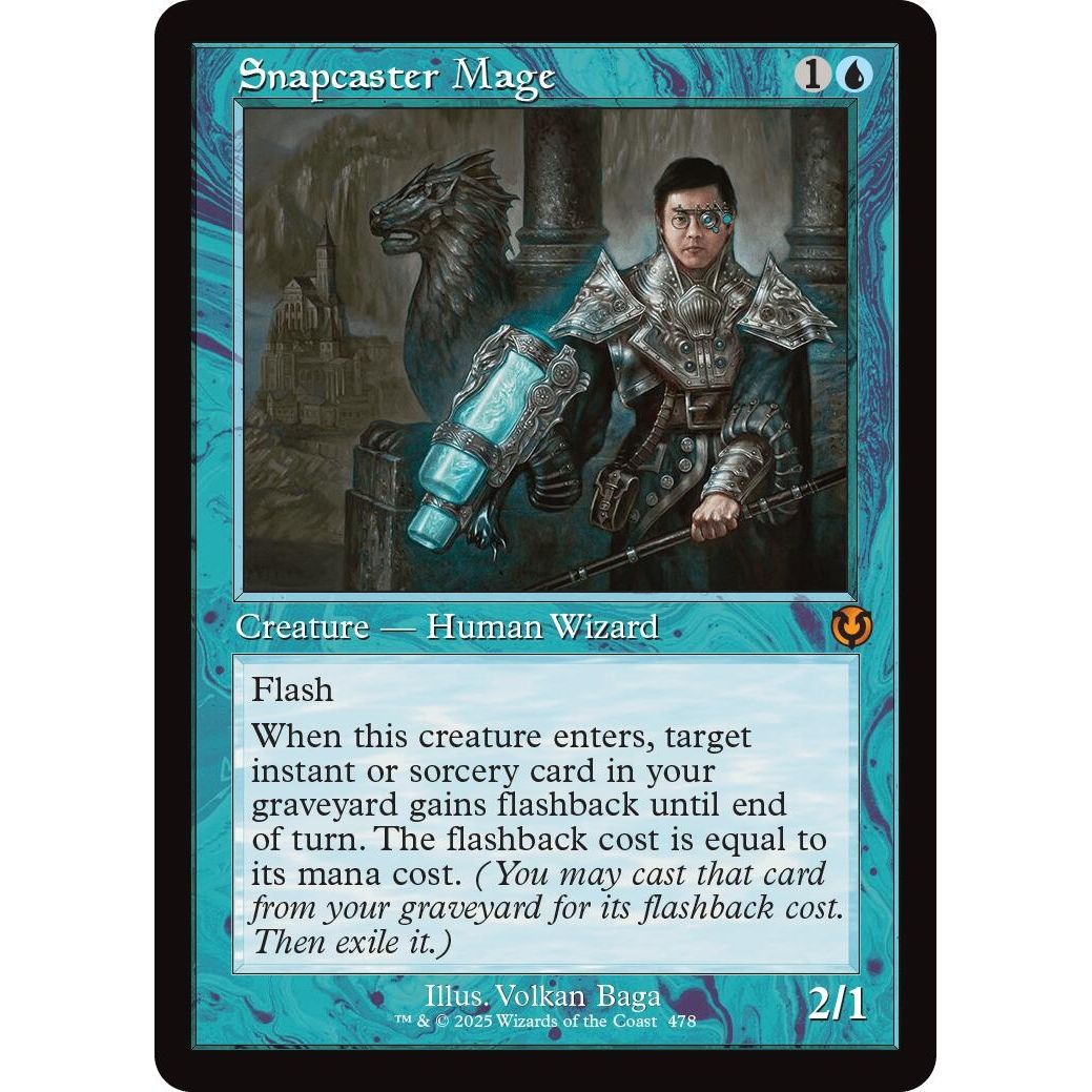 Snapcaster Mage (Retro Frame) (478) (Innistrad Remastered) - PokeBox USA