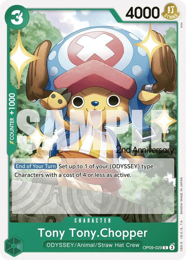 Image for Tony Tony.Chopper (OP09-029) (Emperors in the New World: 2nd Anniversary Tournament Cards) (OP09 ANN) - One Piece Card Game
