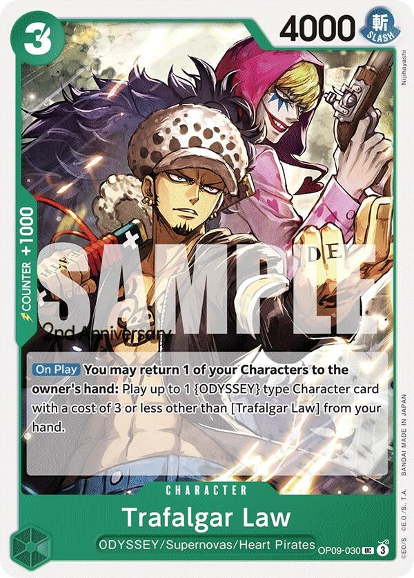 Image for Trafalgar Law (OP09-030) (Emperors in the New World: 2nd Anniversary Tournament Cards) (OP09 ANN) - One Piece Card Game