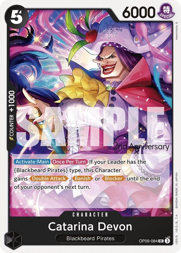 Image for Catarina Devon (OP09-084) (Emperors in the New World: 2nd Anniversary Tournament Cards) (OP09 ANN) - One Piece Card Game