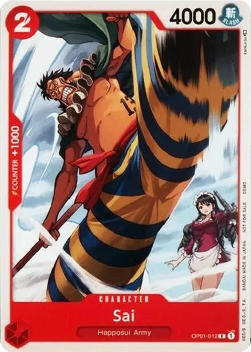 Image for Sai (OP01-012) (One Piece Demo Deck Cards) (OP-DD) - One Piece Card Game