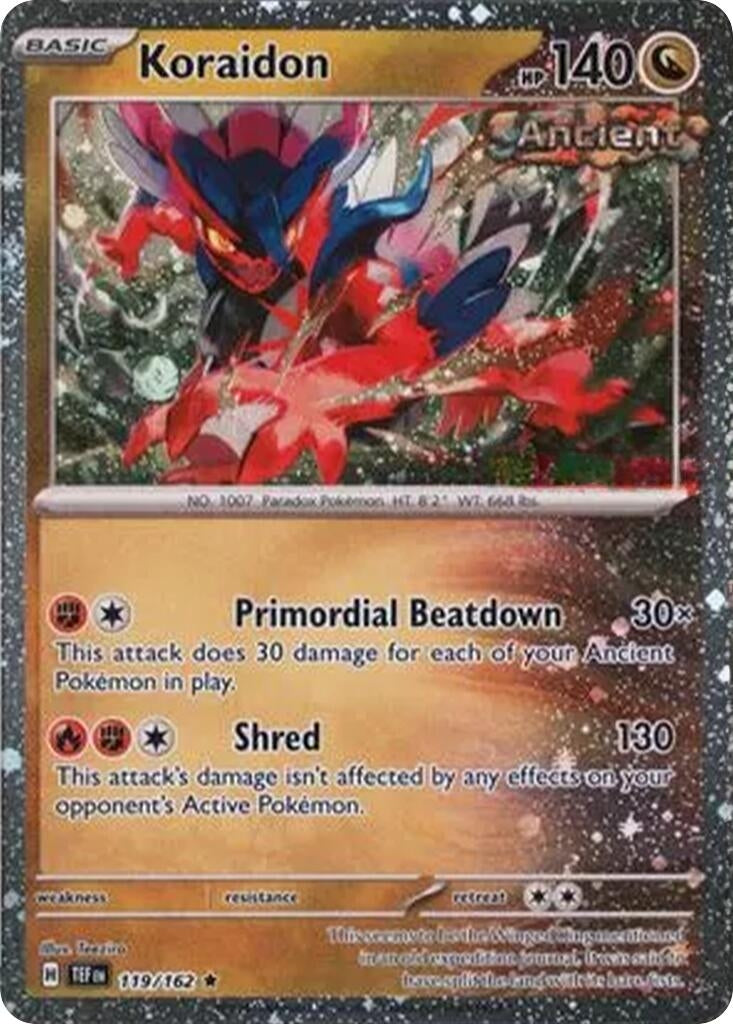 Image for Koraidon - 119/162 (Cosmos Holo) (119/162) (Miscellaneous Cards & Products) (MCAP) - Pokemon