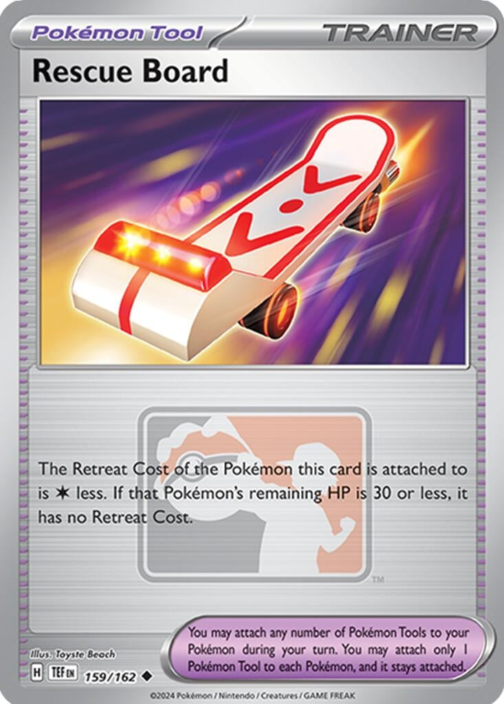 Image for Rescue Board - 159/162 (League Promo) (159/162) (League & Championship Cards) (PR) - Pokemon