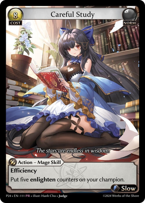 Image for Careful Study (111) (Promotional Cards) (P) - Grand Archive TCG