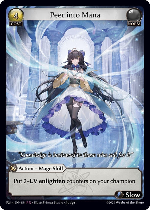 Image for Peer into Mana (154) (Promotional Cards) (P) - Grand Archive TCG