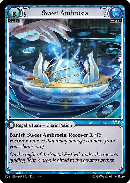 Image for Sweet Ambrosia (147) (Promotional Cards) (P) - Grand Archive TCG