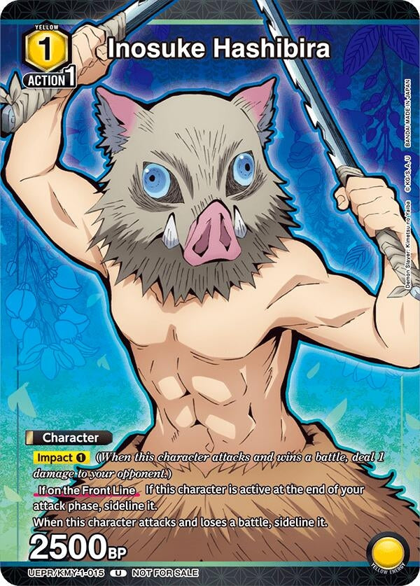 Image for Inosuke Hashibira (UEPR/KMY-1-015) (Union Arena Promotion Cards) (UEPR) - Union Arena