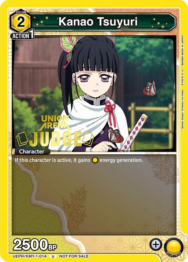 Image for Kanao Tsuyuri (Judge Pack) (UEPR/KMY-1-014) (Union Arena Promotion Cards) (UEPR) - Union Arena