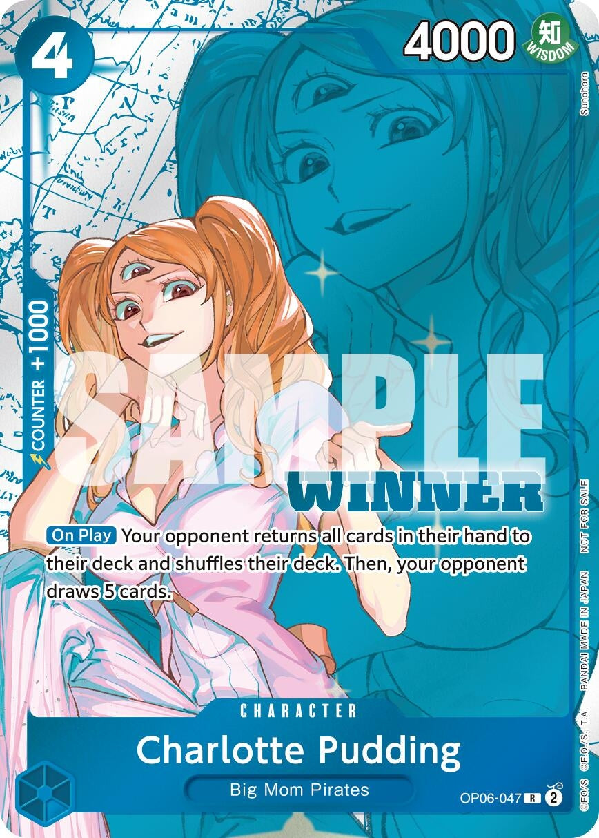 Image for Charlotte Pudding (Winner Pack 2025 Vol. 1) (OP06-047) (One Piece Promotion Cards) (OP-PR) - One Piece Card Game