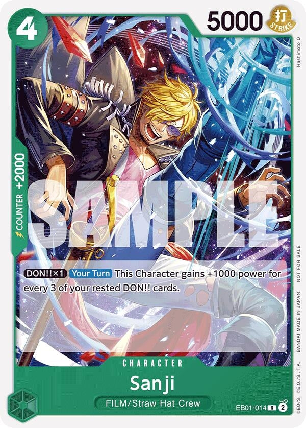 Image for Sanji (Tournament Pack 2025 Vol. 1) (EB01-014) (One Piece Promotion Cards) (OP-PR) - One Piece Card Game