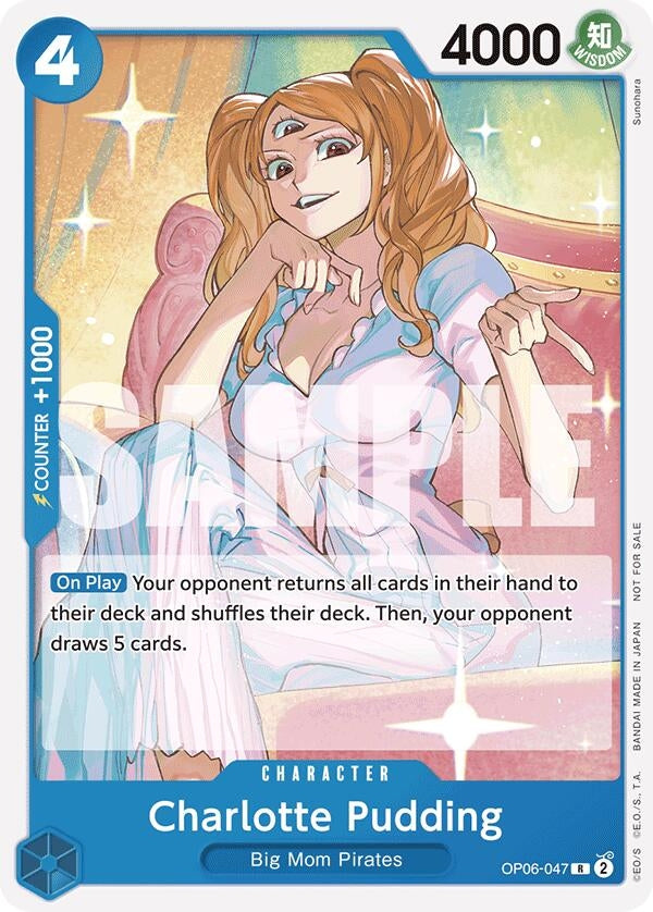 Image for Charlotte Pudding (Tournament Pack 2025 Vol. 1) (OP06-047) (One Piece Promotion Cards) (OP-PR) - One Piece Card Game